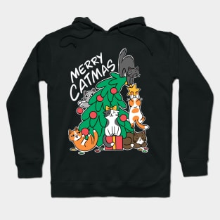 Merry Catmas Hoodie